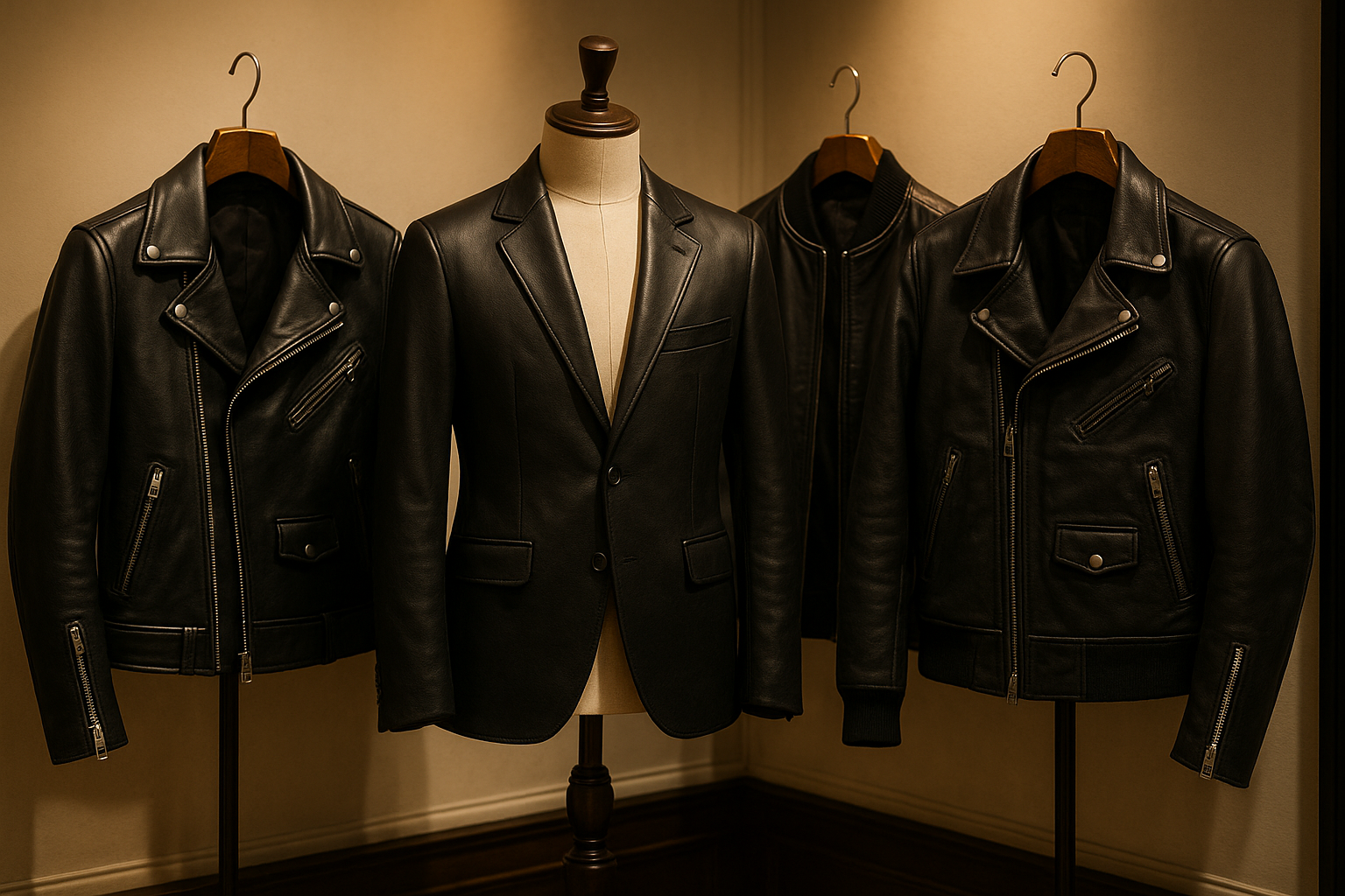Classic Black Leather Jackets: A Wardrobe Staple